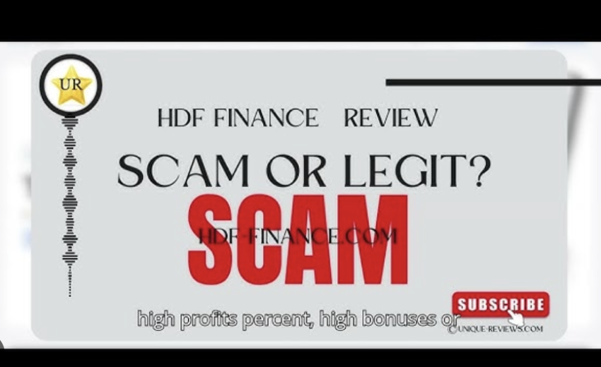 Trade.hdf-finance.com Scam Review